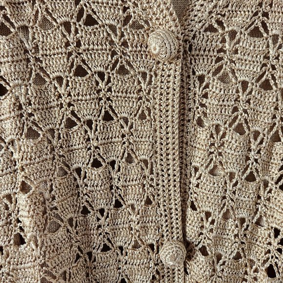 Laurel twin set rabbit fur collar - Picture 4 of 15